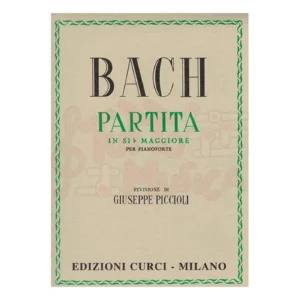 Bach partita in SIb maggiore per pianoforte