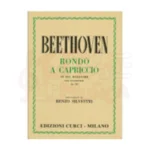 Beethoven rondo' a capriccio in SOL maggiore per pianoforte