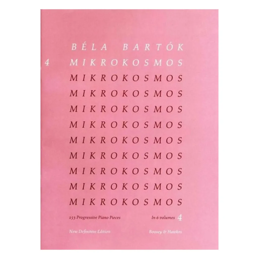 Bela Bartok mikrokosmos Vol 4