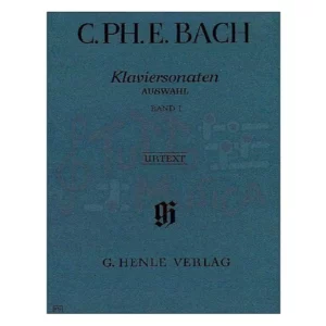 C. Ph. E. Bach Klaviersonaten AUSWAHL BAND I Urtext