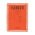 CLEMENTI 6 SONATINE OP. 36 PER PIANOFORTE