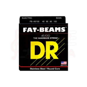 DR HANDMADE STRINGS FB45-100 - 4 CORDE PER BASSO BEAMS STAINLESS STEEL