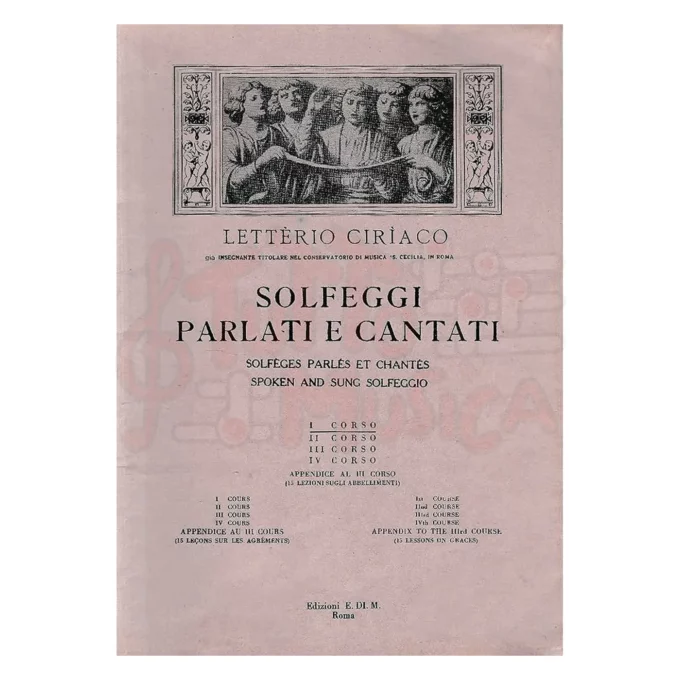 Letterio Ciriaco solfeggi parlati e cantati I corso