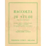 Raccolta di 28 studi per pianoforte