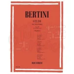 BERTINI STUDI PER PIANOFORTE FASC III 25 STUDI