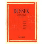 DUSSEK 6 SONATINE PER PIANOFORTE OP. 20 RICORDI