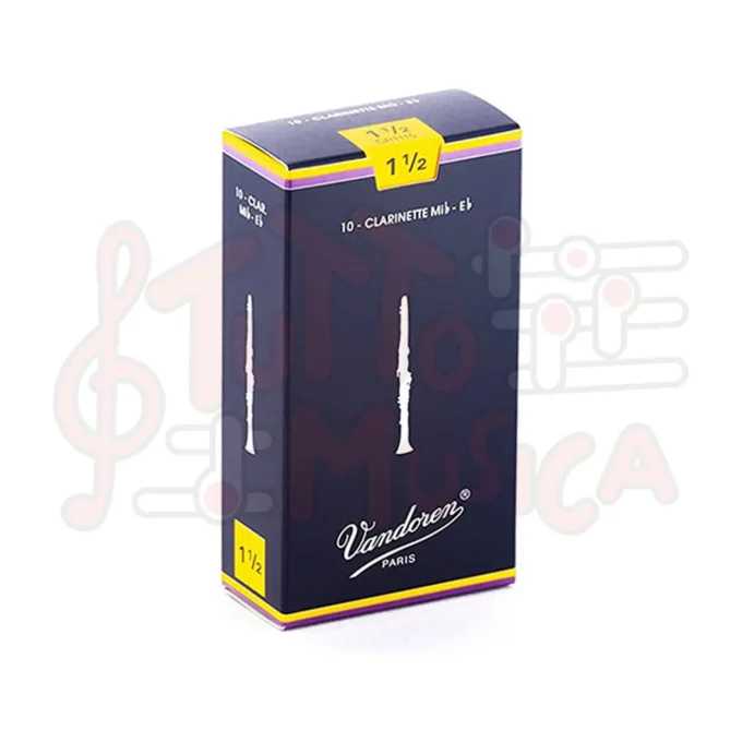 VANDOREN CR1115 – 10 ANCE PER CLARINETTO MIb N.1 1/2