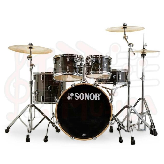 BATTERIA SONOR AQ1 STUDIO SET - WGB WOODGRAIN BK