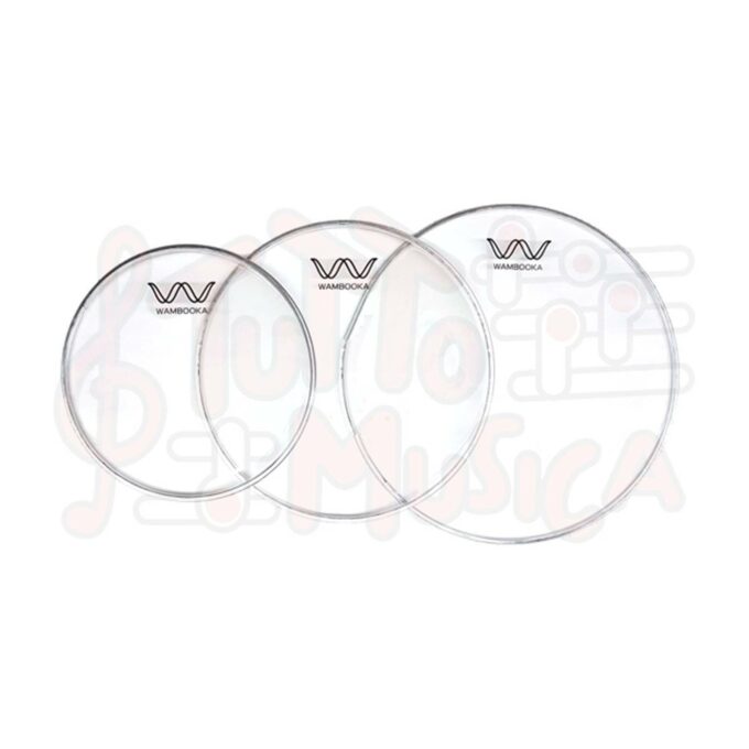 wambooka set pelli Clear 7 trasparente monostrato