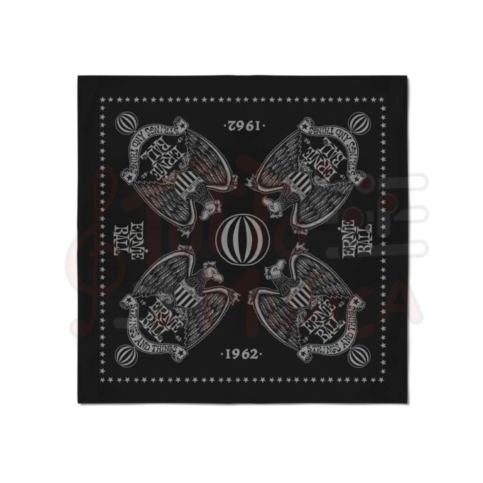 ERNIE BALL BANDANA STRINGS AND THINGS BLACK