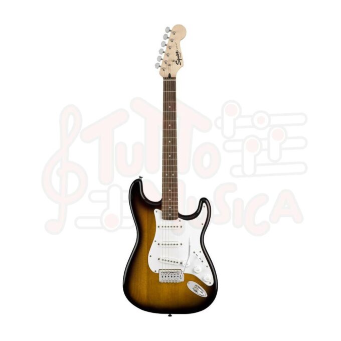 FENDER SQUIER STRATOCASTER PACK 10G BROWN SUNBURST