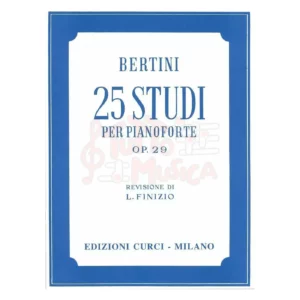 25 Studi Op 29 Per Pianoforte Finizio Curci