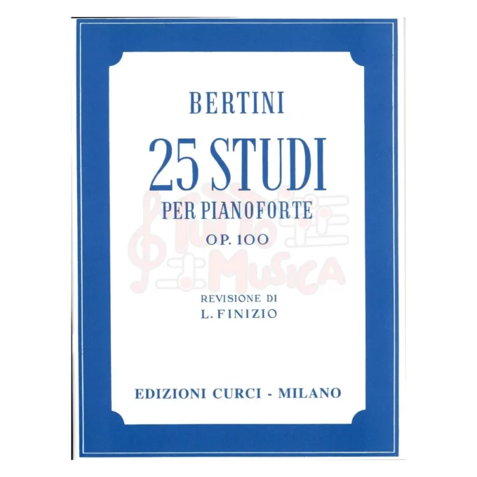 Bertini-25-Studi-per-Pianoforte-Op.100-Rev.-L.-Finizio