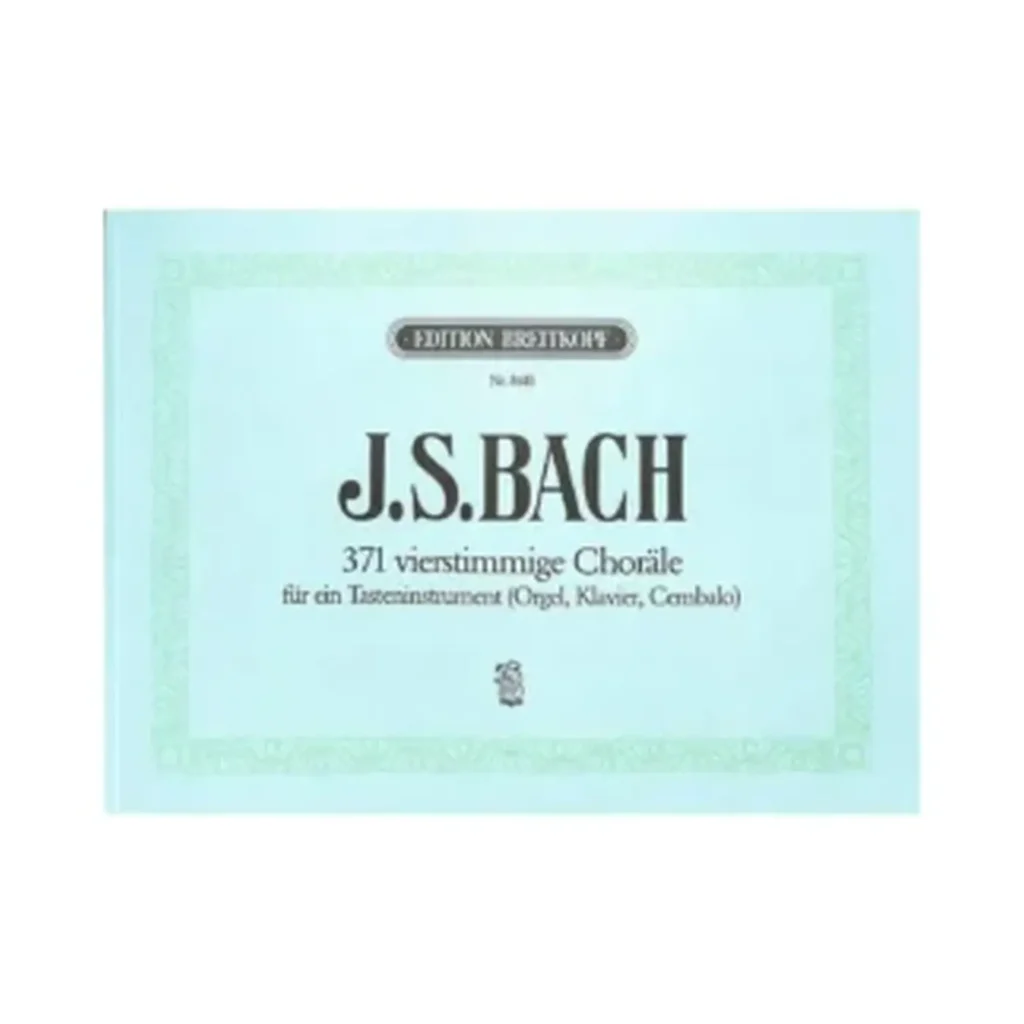 J.S. Bach  371 Schübler pour un Instrument Bouton