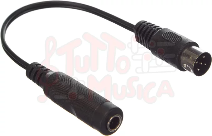 Proel Cavo DIN connettore a 5 poli a 270° connettore jack stereo