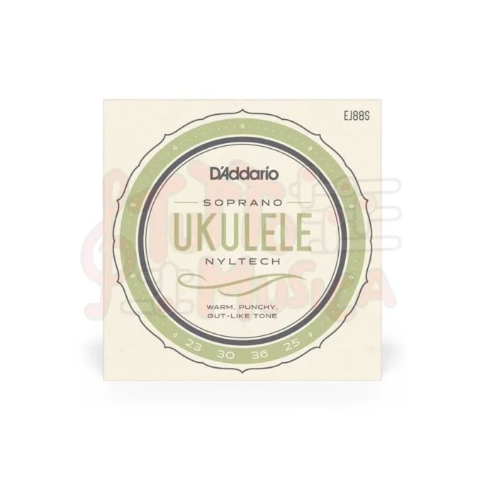 D'addario ej88s muta di corde per Ukulele