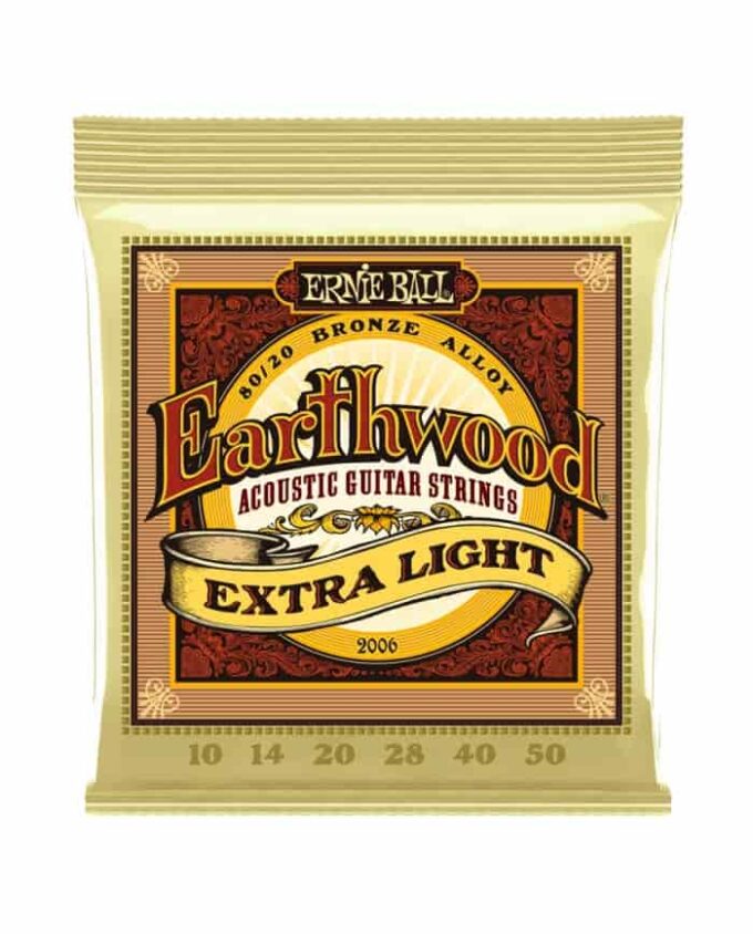 Ernie ball 2006 Earthwood 8020 Bronze Extra Light 1050