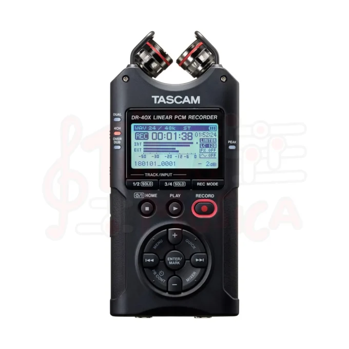 Tascam DR-40 X Registratore Audio a Quattro Tracce