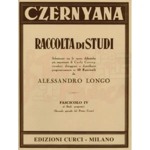 Czernyana Fascicolo 4 - Raccolta di Studi - Edizioni Curci