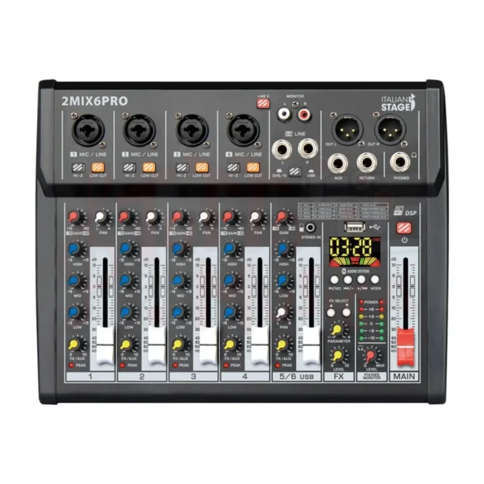 Italian Stage Mixer 2MIX6PRO