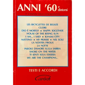 Libro Anni '60 e dintorni