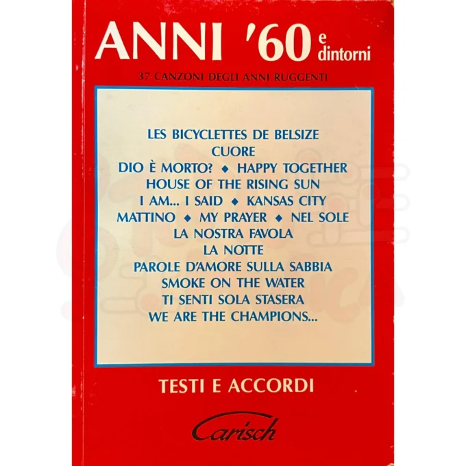 Libro Anni '60 e dintorni