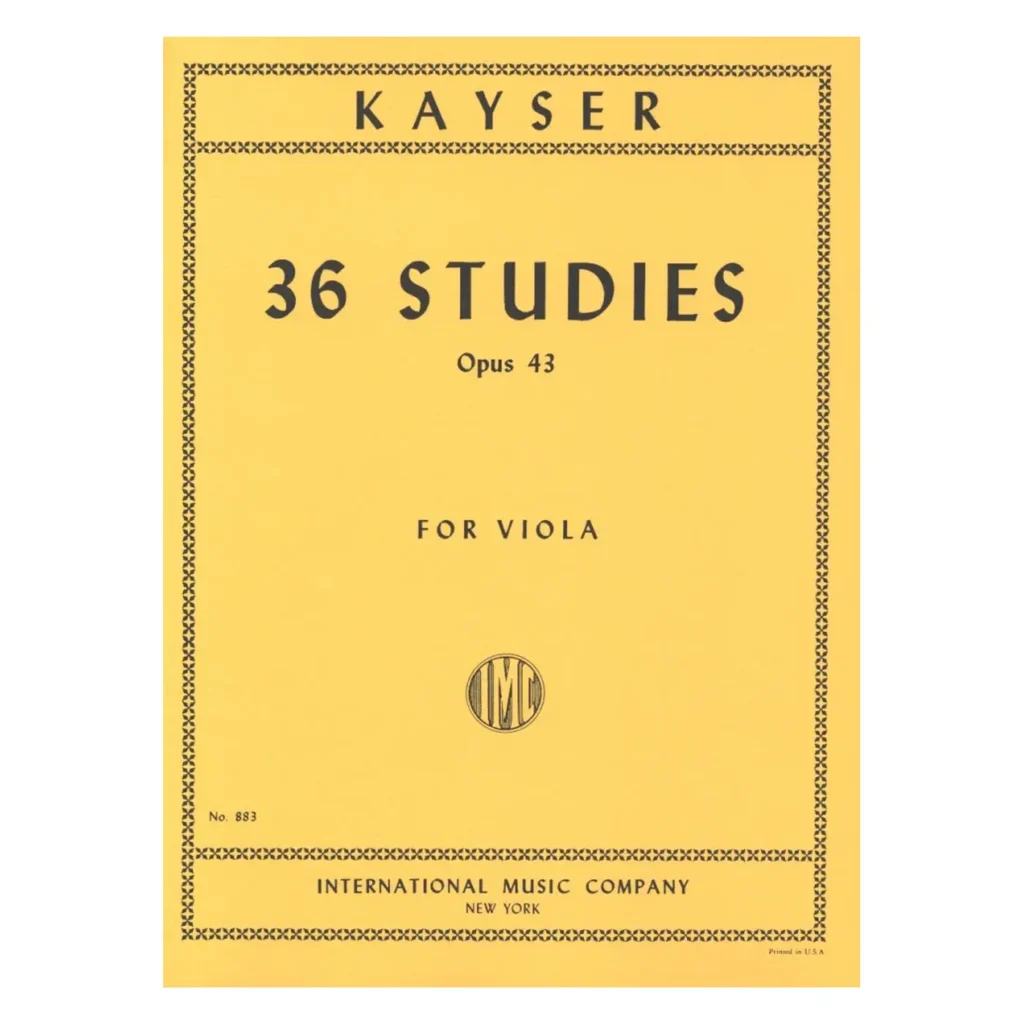 36 Studies op. 43