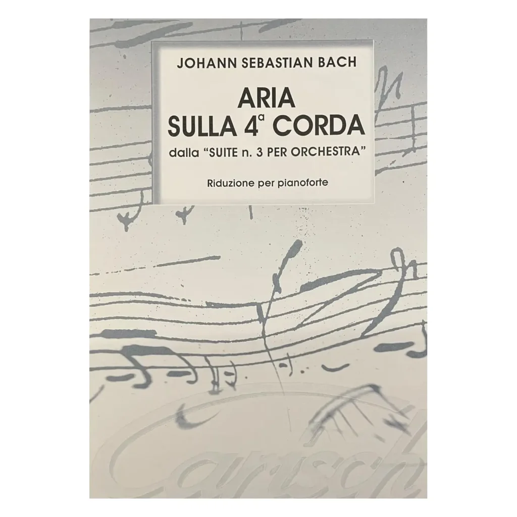 Bach Aria sulla quarta corda dalla suite n. 3 per orchestra