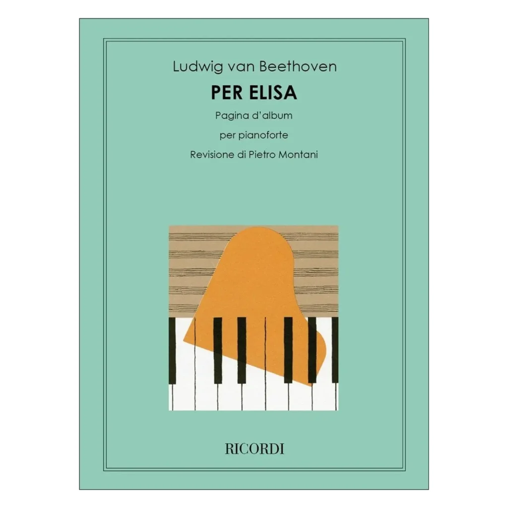 Beethoven Per Elisa pagina d'album per pianoforte
