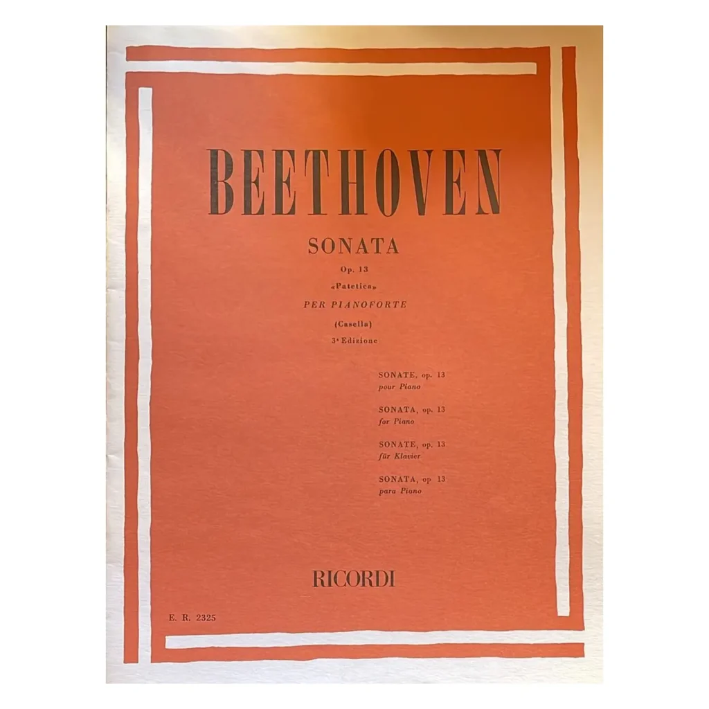 Beethoven Sonata per Pianoforte Op.18 Patetica