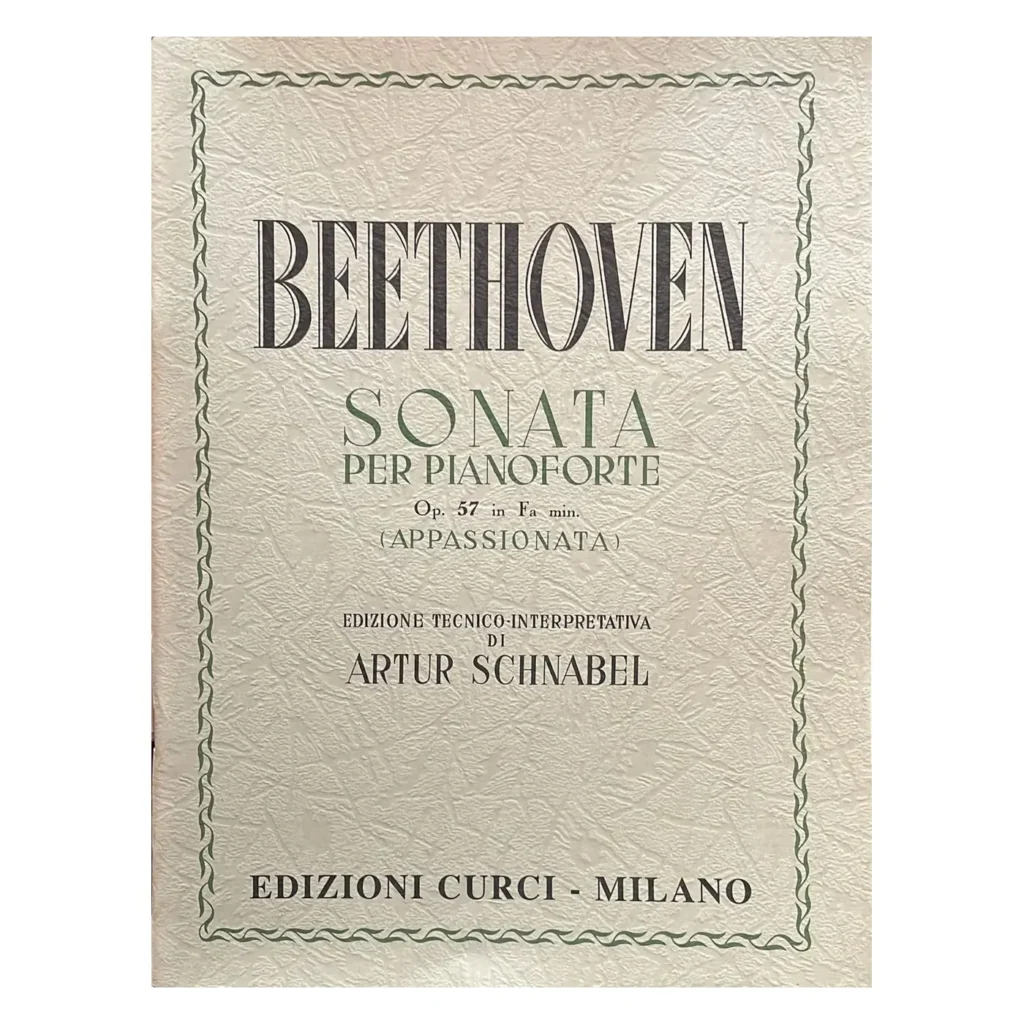 Beethoven Sonata per Pianoforte Op.57 in Fa min. Appassionata