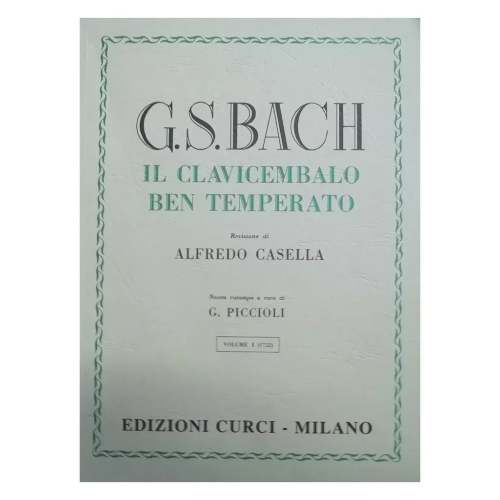 G.S. Bach il clavicembalo ben temperato Vol. 1