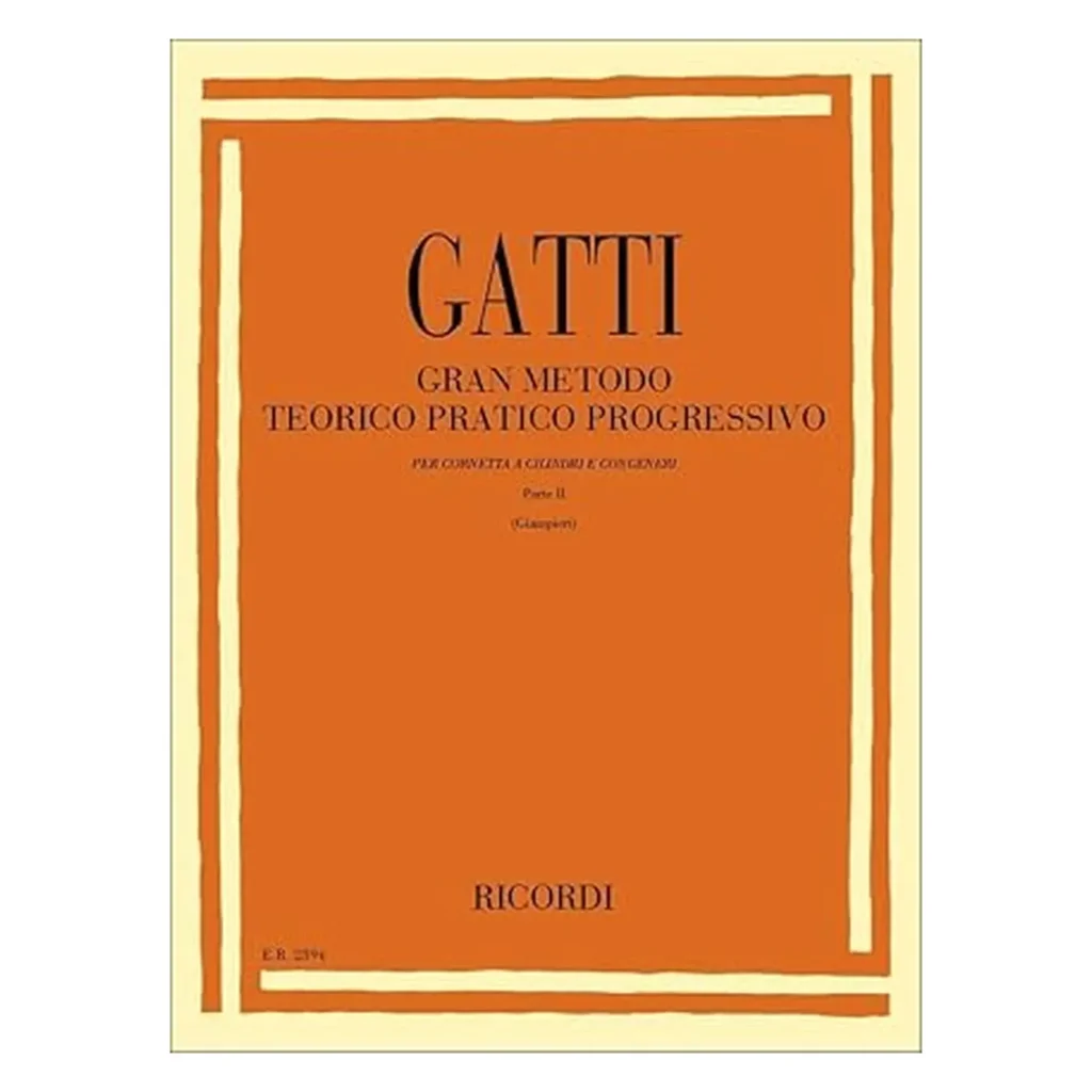 Gatti gran metodo teorico pratico progressivo parte ll