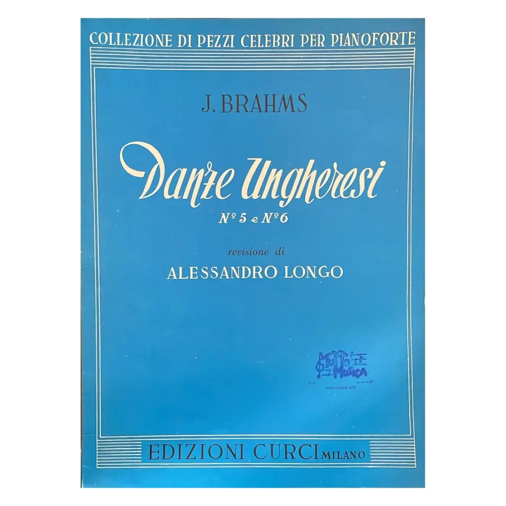 J. Brahms Danze Ungheresi n. 5 e n. 6