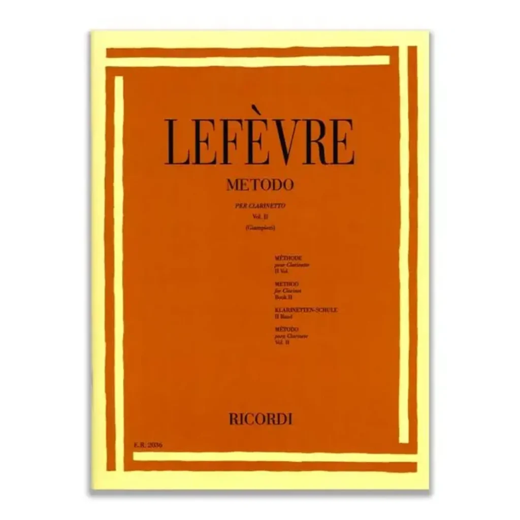 Lefevre metodo per clarinetto volume ll