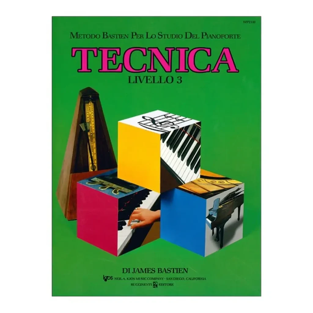 Metodo Bastien per lo studio del pianoforte Tecnica livello 3