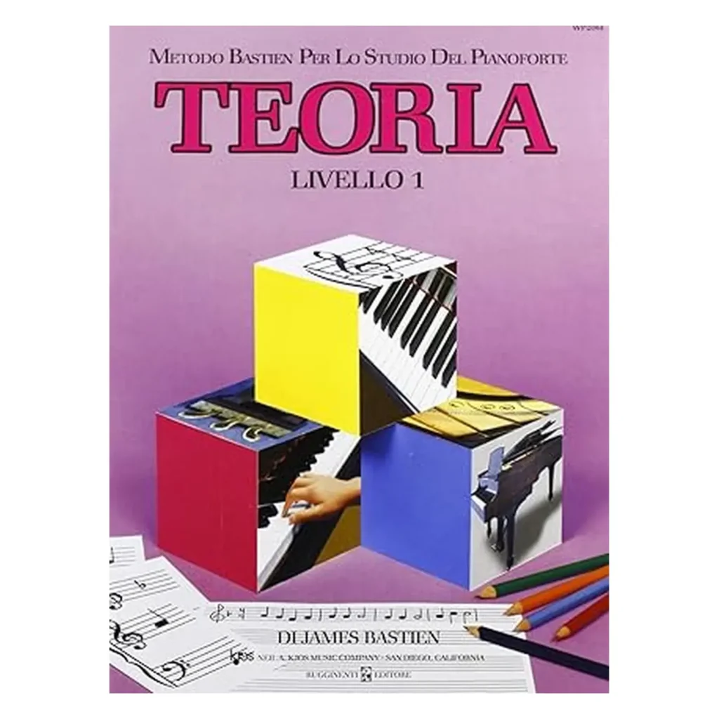 Metodo Bastien per lo studio del pianoforte Teoria livello 1