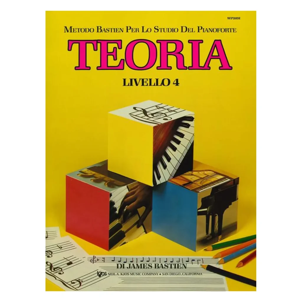 Metodo Bastien per lo studio del pianoforte Teoria livello 4
