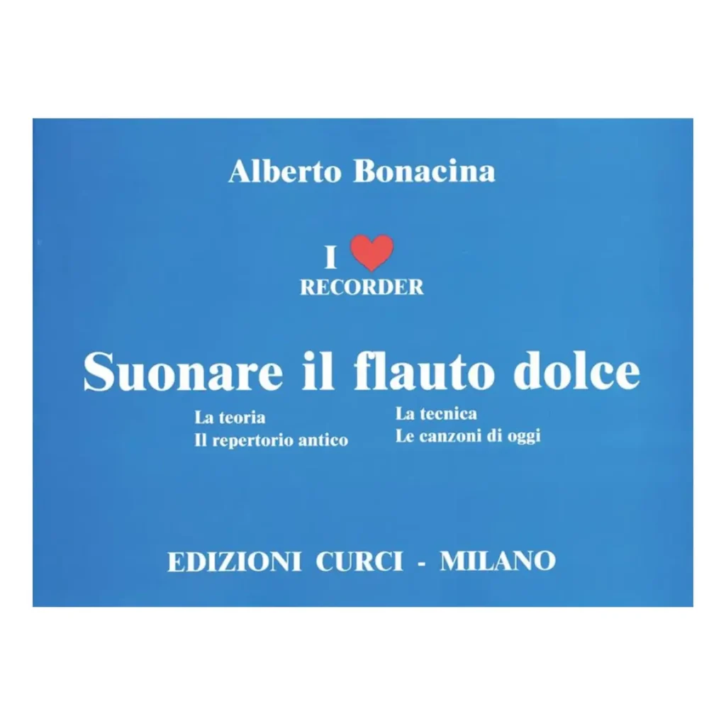 alberto bonacina suonare il flauto dolce