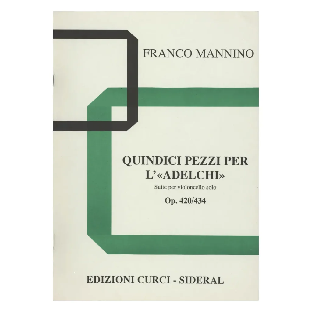 Franco Mannino Quindici pezzi per l'adelchi
