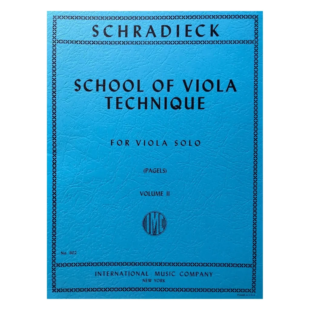 schradieck school of viola technique