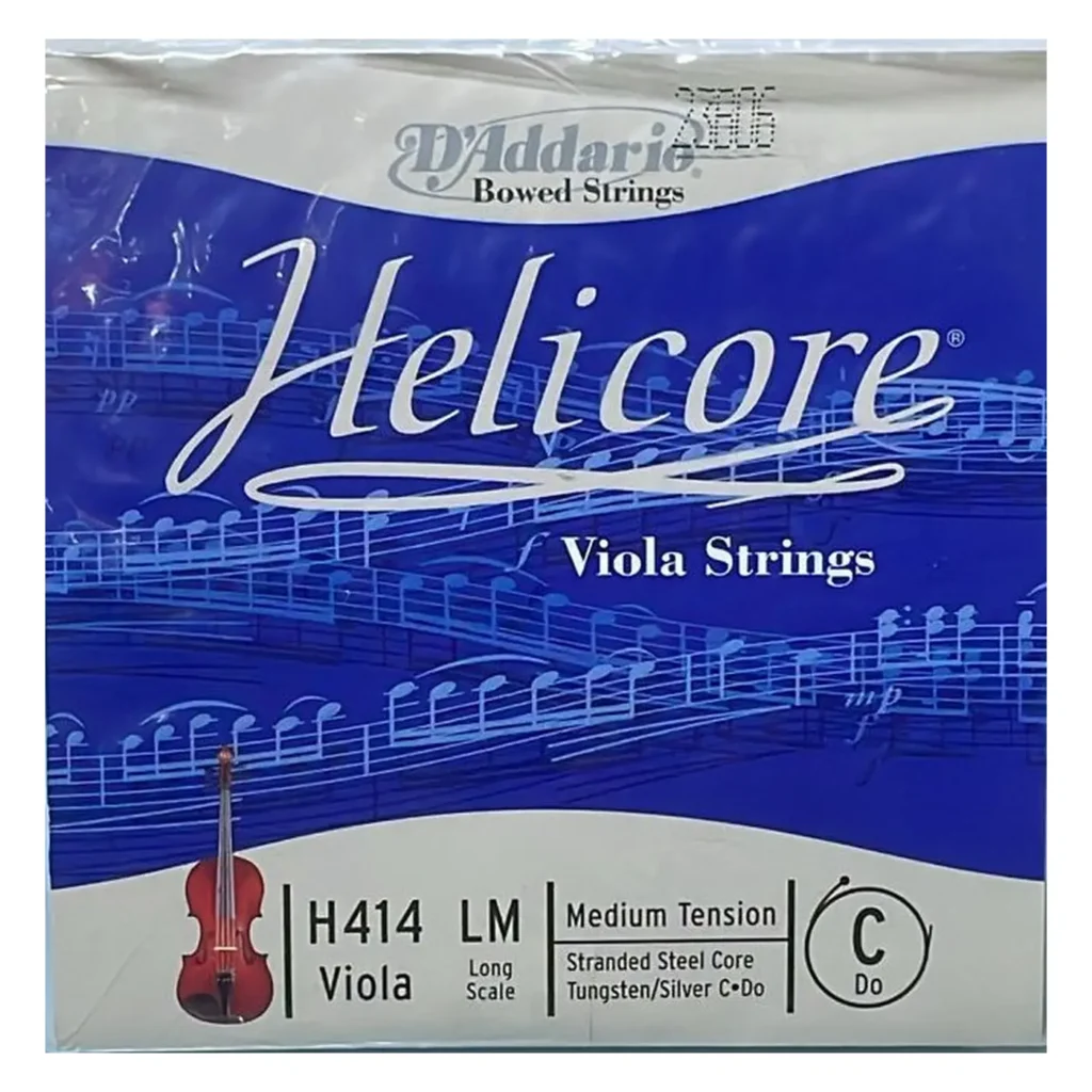 D'addario Helicore viola strings H414 LM