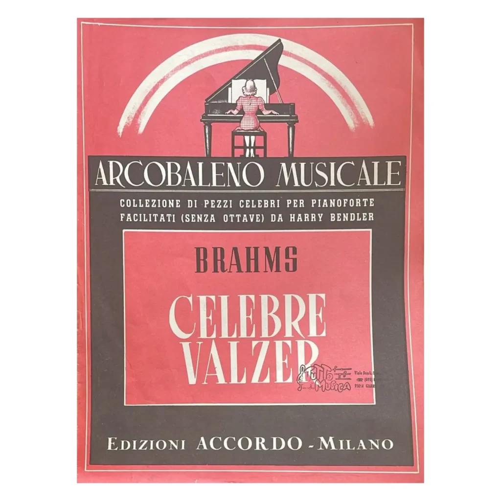 Brahms Celebre Valzer Arcobaleno Musicale