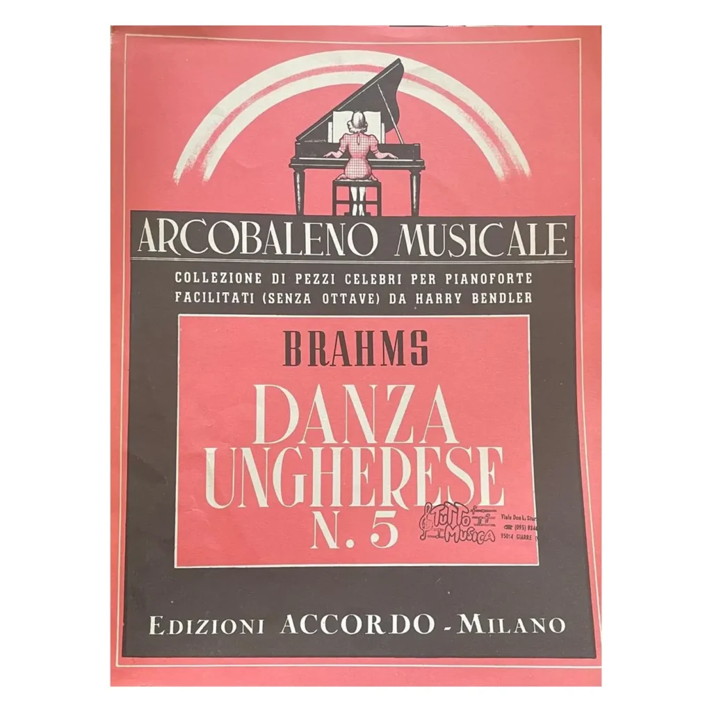 Brahms Danza Ungherese N. 5 Arcpbaleno Musicale