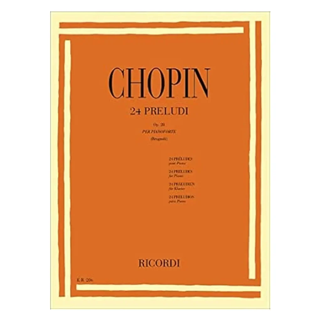 Chopin 24 Preludi Op. 28 per pianoforte