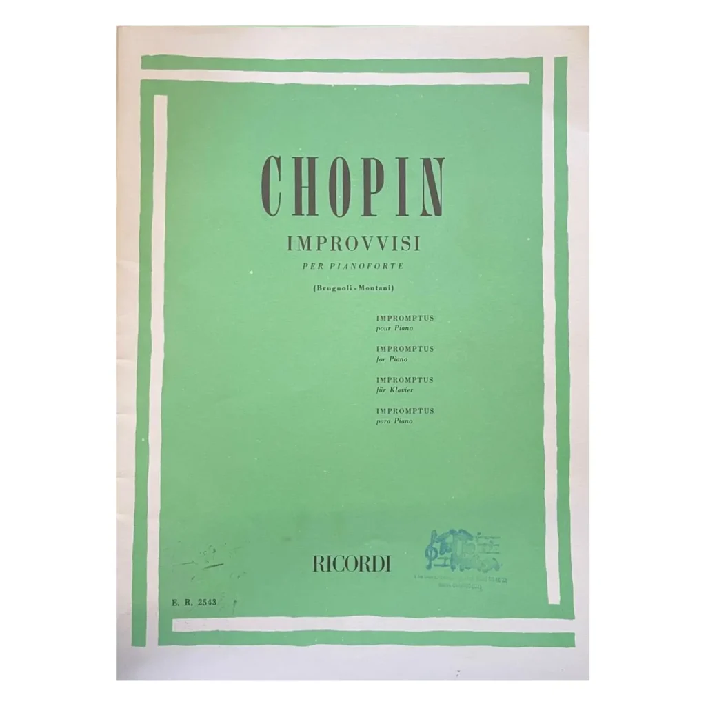 Chopin Improvvisi per pianoforte