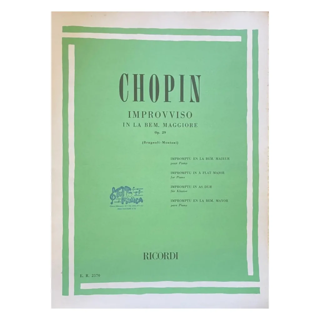 Chopin Improvviso in LAb Maggiore Op.29