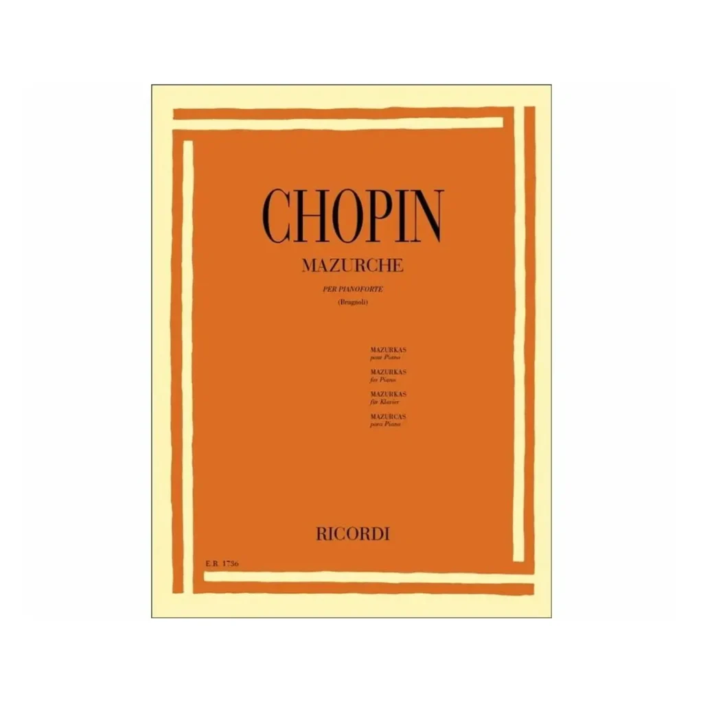 Chopin Mazurche per pianoforte reprint