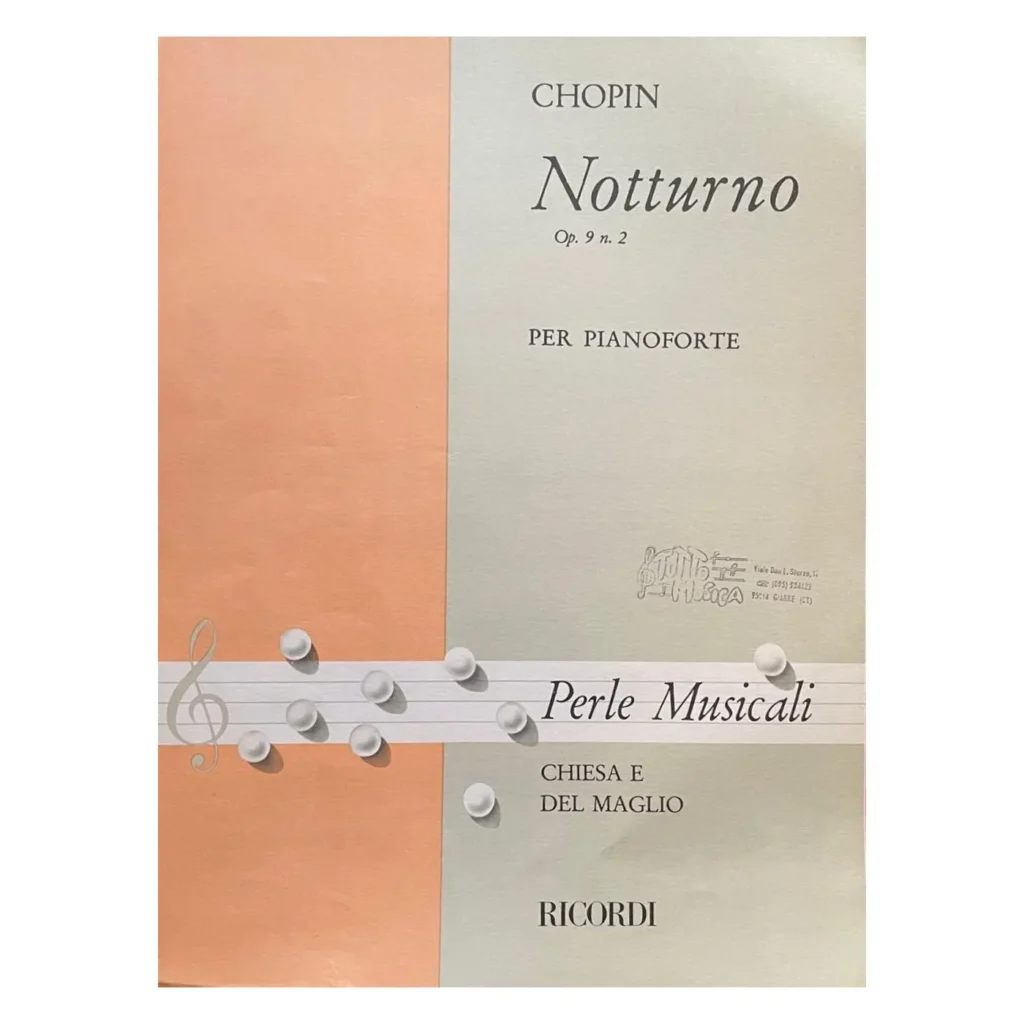 Chopin Notturno Op. 9 N. 2 ed. Ricordi