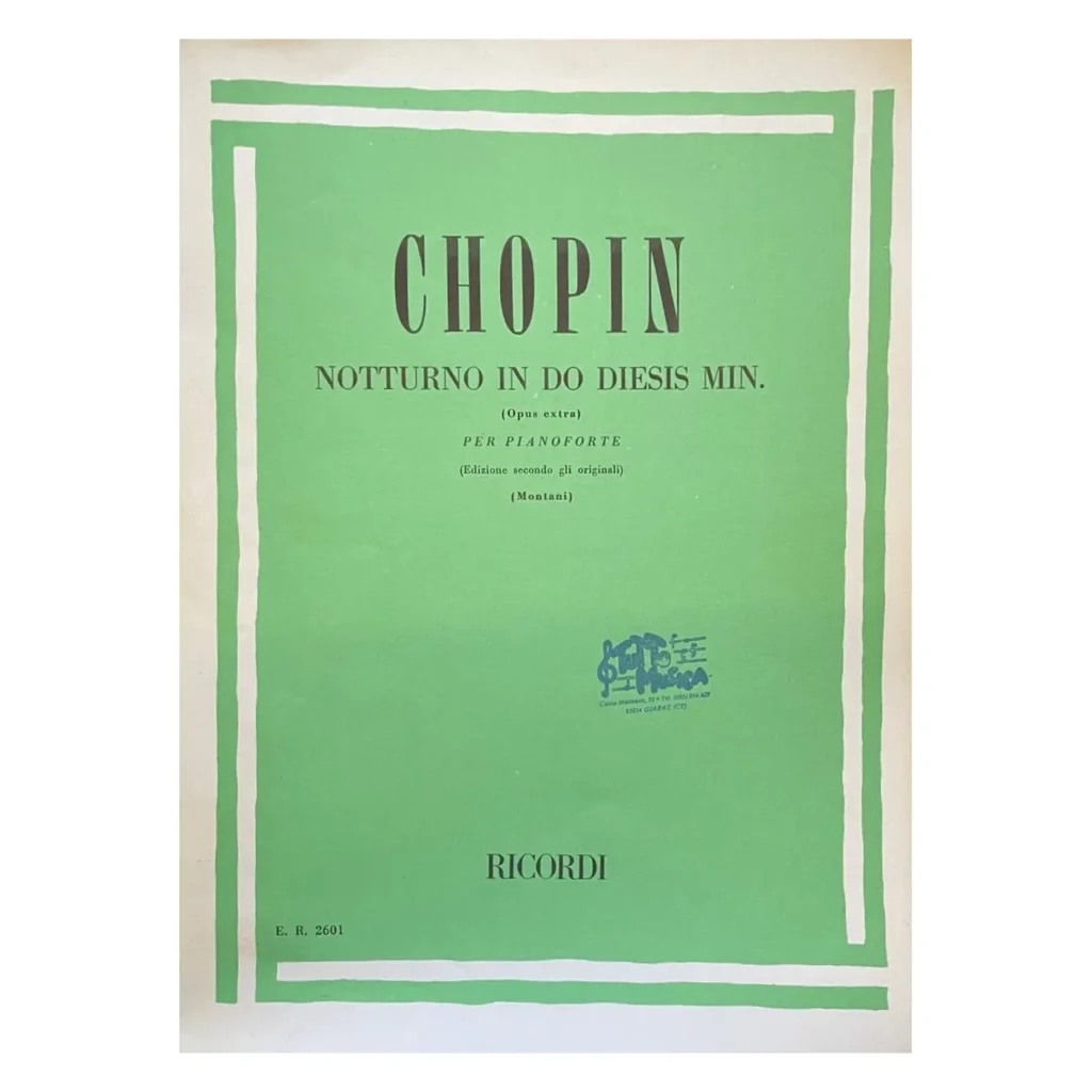 Chopin Notturno in DO diesis min